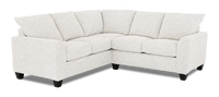 Made in Canada Customizable Sofa Lab Arc 2-Piece Fabric Sectional - Teddy Riverrock