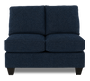 Made in Canada Customizable Sofa Lab Arc 46" Armless Fabric Loveseat – Chenille Pacific | Causeuse sans accoudoirs personnalisable Arc de Sofa Lab de 46 po fabriquée au Canada en tissu - Chenille Pacific