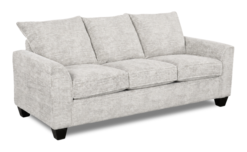 Made in Canada Customizable Sofa Lab Arc 38\" Fabric Sofa Bed - Plush Oyster