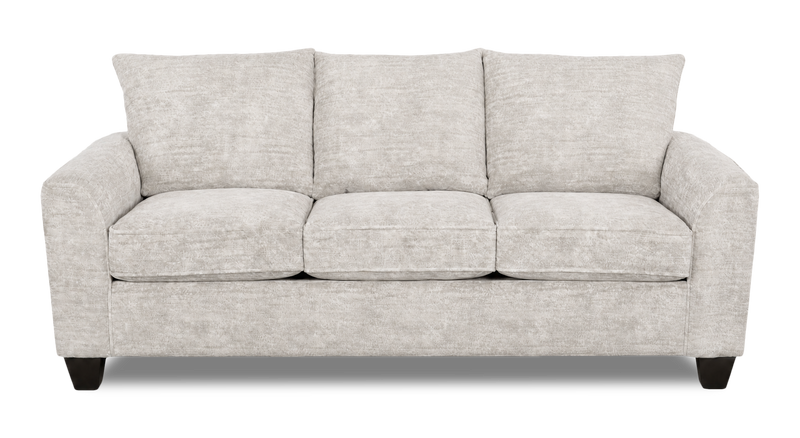 Made in Canada Customizable Sofa Lab Arc 38\" Fabric Sofa Bed - Plush Oyster