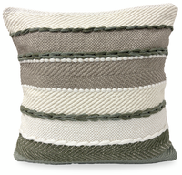 Bavaro Fabric Accent Pillow -Olive 