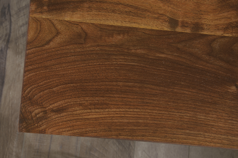Clifford Place 59.06“ L -Shaped Desk with 5 Drawers – Grand Walnut
