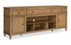 Clyde 81” TV Stand with Storage and Cable Management for TVs up to 90” – Golden Oak