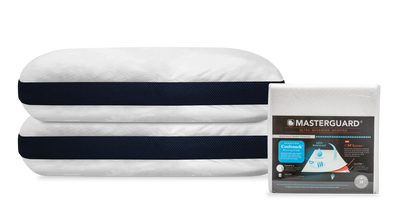 Masterguard Cooltouch™ Queen Mattress Protector with 2 Cooltouch™ Plus Queen Pillows | Protège-matelas CooltouchMC de Masterguard pour grand lit avec 2 CooltouchMC Plus oreillers pour grand lit