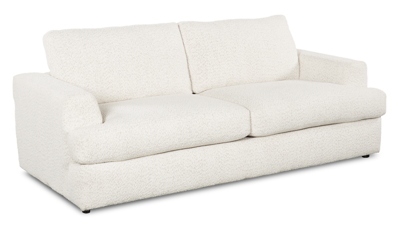 Made in Canada Customizable Sofa Lab Curve 88\" Fabric Sofa – Teddy Riverrock
