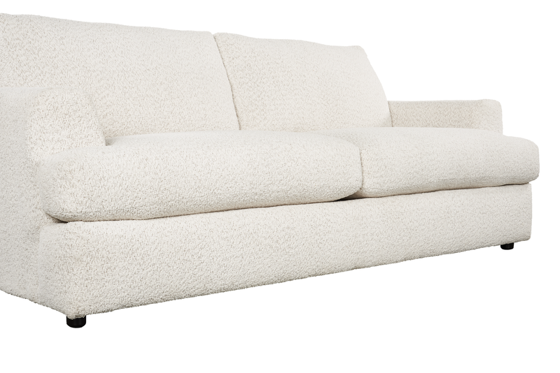 Made in Canada Customizable Sofa Lab Curve 88\" Fabric Sofa – Teddy Riverrock