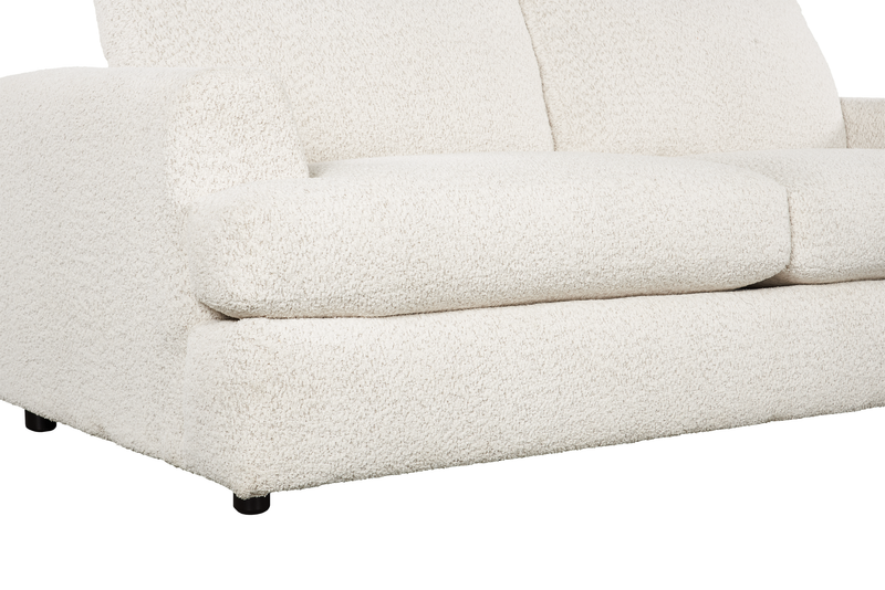 Made in Canada Customizable Sofa Lab Curve 88\" Fabric Sofa – Teddy Riverrock