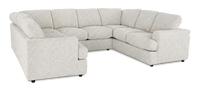 Made in Canada Customizable Sofa Lab Curve U-Shaped Sectional - Teddy Riverrock