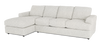 Made in Canada Customizable Sofa Lab Curve Left-Facing Fabric Sofa Chaise  – Teddy Riverrock