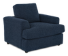 Made in Canada Customizable Sofa Lab Curve 40\" Fabric Chair – Chenille Pacific