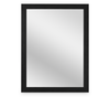 Delta Bedroom Dresser Mirror - Black