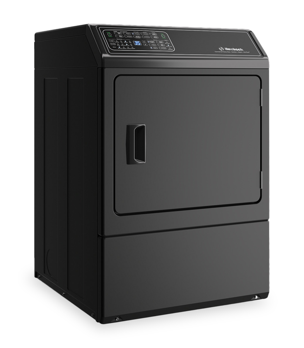 Huebsch 7 Cu. Ft. Electric Dryer with Pet Plus™ - Matte Black - DF7111BE 