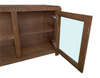 Garrison 72" Modern TV Stand with Storage and Cable Management for TV’s up to 80" – Dark Brown  | Meuble pour téléviseur moderne Garrison de 72 po avec rangement et système de gestion des câbles pour téléviseurs jusqu’à 80 po - brun foncé