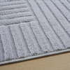 Geo Grey Washable Area Rug - 5’ x 7’  | Carpette Geo grise lavable - 5 pi x 7 pi