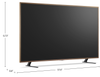 LG Magnetic Frame for 65” The Gallery TV – Natural Wood | Cadre magnétique LG pour téléviseur Gallery de 65 po  - bois naturel
