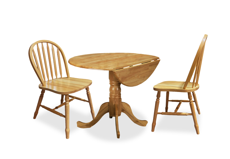Hana Dining Chair, Wood, Slat-Back - Natural