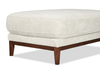 Horizon 44.09" Fabric Ottoman - Stone | Pouf Horizon de 44,09 po en tissu - pierre