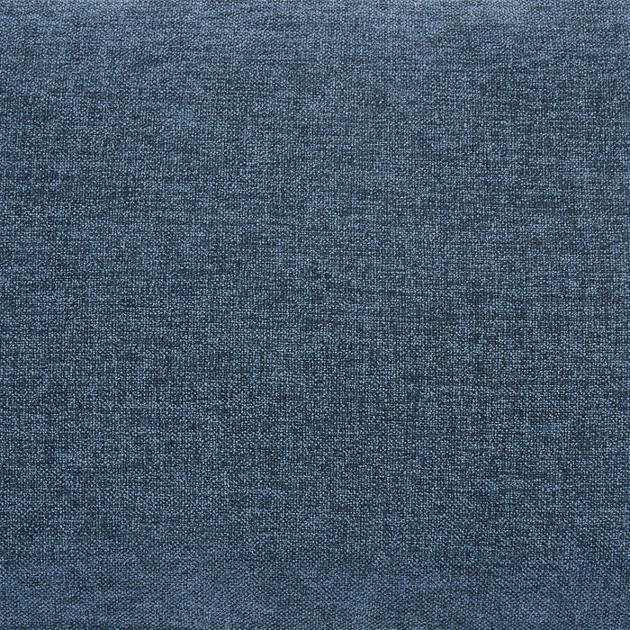 Horizon 2-Piece Left-Facing Fabric Sectional with Wood Base and Legs - Navy