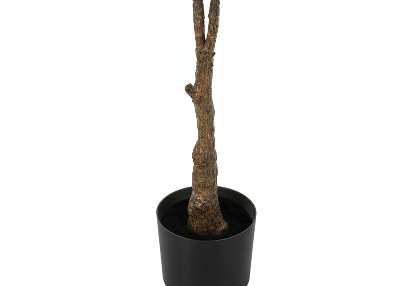52” Artificial Indoor Rubber Tree in 5” Pot 