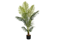 57” Artificial Indoor Palm Tree in 5” Pot