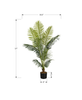 57” Artificial Indoor Palm Tree in 5” Pot  | Palmier artificiel de 57 po en pot de 5 po pour l’intérieur