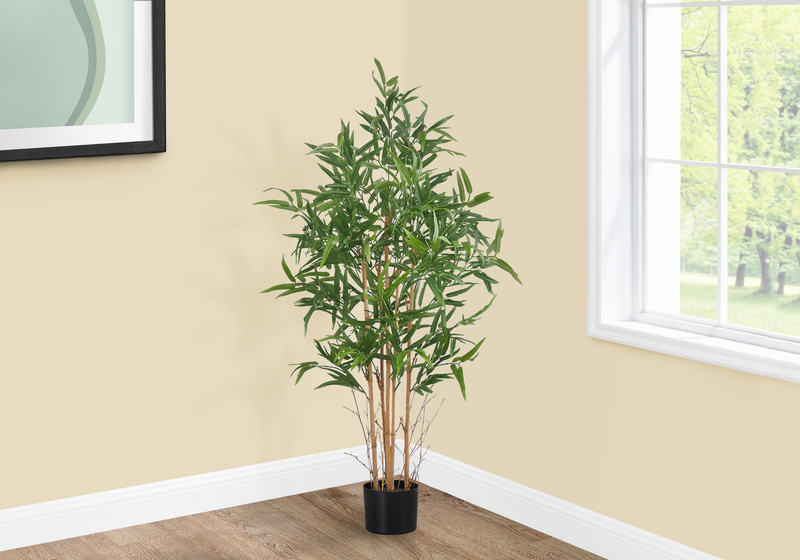 50” Artificial Indoor Bamboo Tree in 5” Pot 