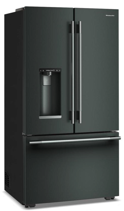 KitchenAid 35.6\" 23.1 Cu. Ft. Counter-Depth French Door Refrigerator – Juniper - KRFC536SJP