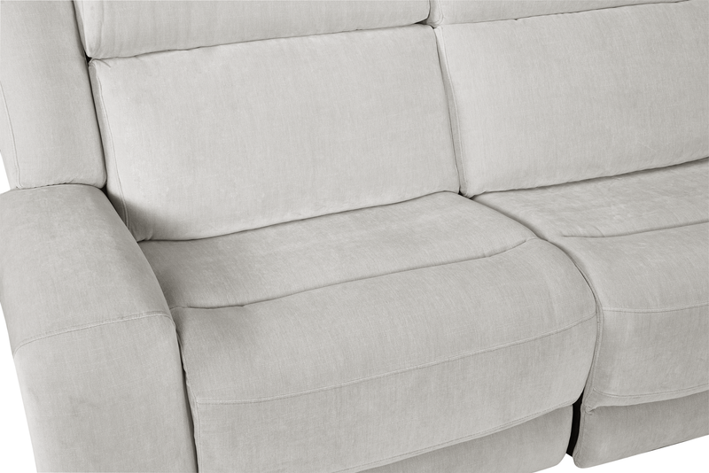 Shaquille O’Neal Home Legacy 3-Piece Right-Facing Power Reclining Sectional with Shaq-o-pedic Comfort - Grey 