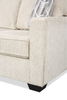 Made in Canada Lennox Chenille Fabric Reversible Sectional with Reversible Cushions - Taupe | Sofa sectionnel réversible Lennox fabriqué au Canada en tissu de chenille avec coussins réversibles - taupe