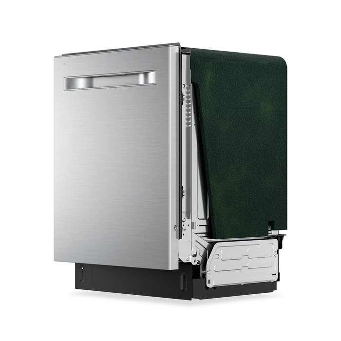 Midea 24\" Top Control Dishwasher with STRAWash™ - Stainless Steel - MDT24P6CST