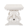 Milson 62" Writing Desk with Storage - Alabaster | Bureau Milson de 62 po avec rangement - albâtre