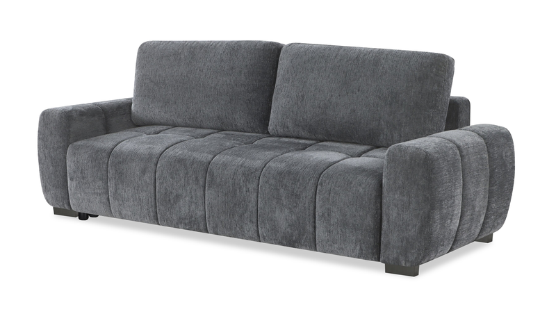 Moonlight Fabric Full-Size Sleeper Sofa with Removable Back Cushions –Mineral  