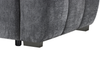 Moonlight Fabric Full-Size Sleeper Sofa with Removable Back Cushions –Mineral   | Sofa-lit double Moonlight po en tissu avec coussins de dossier amovibles - minéral