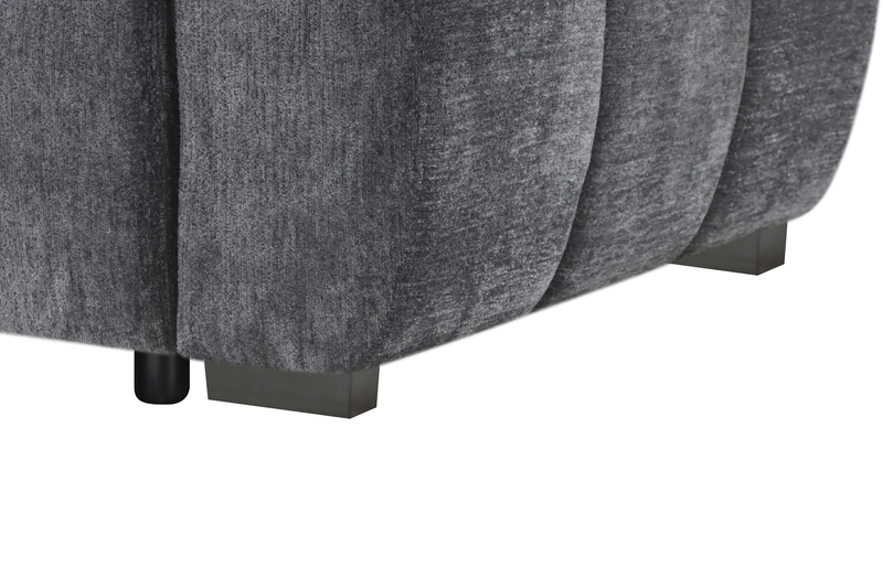 Moonlight Fabric Full-Size Sleeper Sofa with Removable Back Cushions –Mineral  