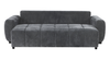 Moonlight Fabric Full-Size Sleeper Sofa with Removable Back Cushions –Mineral   | Sofa-lit double Moonlight po en tissu avec coussins de dossier amovibles - minéral
