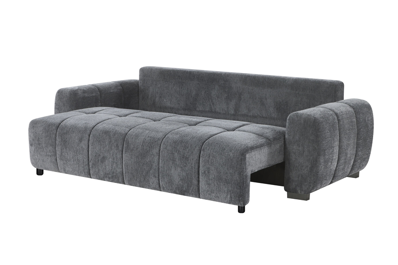 Moonlight Fabric Full-Size Sleeper Sofa with Removable Back Cushions –Mineral  