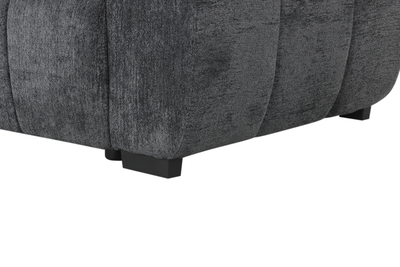 Moonlight Left-facing 2-piece Sleeper Sectional with Storage Chaise – Grey  
