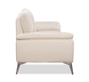 Mystic 85.4” Contemporary Genuine Leather Sofa - Frost | Sofa contemporain Mystic de 85,4 po en cuir véritable - givre