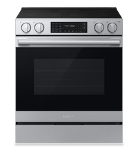 Samsung 6.3 Cu. Ft. Electric Slide In Range with Air Fry Max - Stainless Steel - NSE80H63SRAC