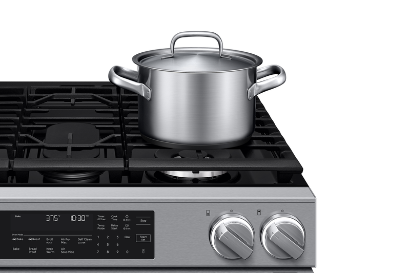Samsung 6 Cu. Ft. Slide-In Convection Range with Air Fry – Stainless Steel - NSG90H60SRAA