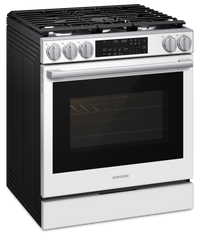 Samsung 6 Cu. Ft. Slide-In Range Convection with Air Fry – White Glass - NSG90H60SWAA 