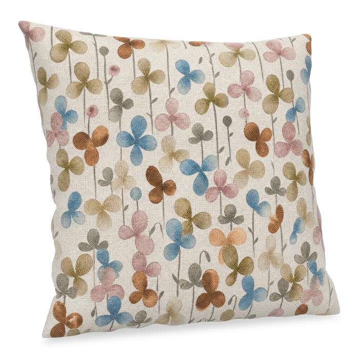 Sofa Lab Fabric Accent Pillow – Rose Accent Fabric