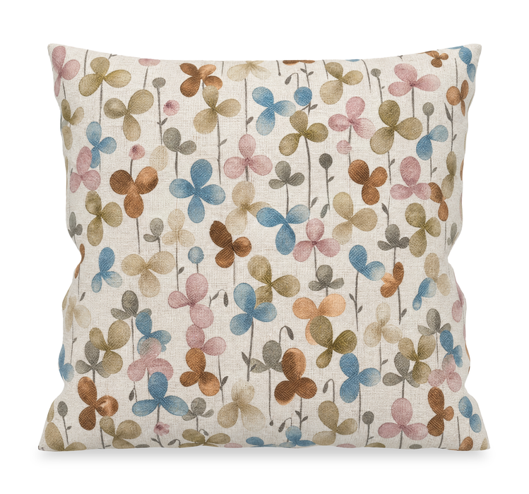 Sofa Lab Fabric Accent Pillow – Rose Accent Fabric