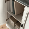 Palladia 29.37” Traditional Bookcase with Storage Cabinet – Glacier Oak | Bibliothèque traditionnelle Palladia de 29,37 po avec armoire de rangement - chêne glacier