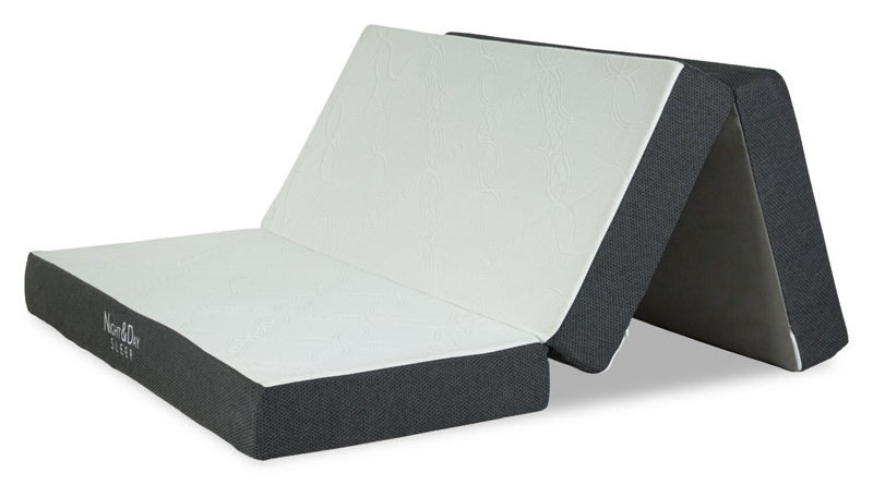 Parker Cabinet Bed with Pocket Coil Memory Foam Mattress, Seafoam - Queen Size