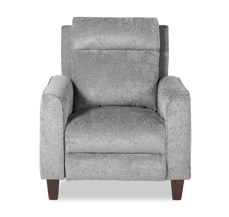 Primrose 35” Chenille Fabric Power Reclining Chair with Power Headrest - Slate