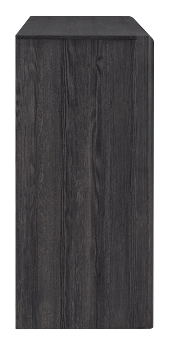 Rocco Bedroom 6-Drawer Dresser, 62\"W x 37\"H - Dark Grey
