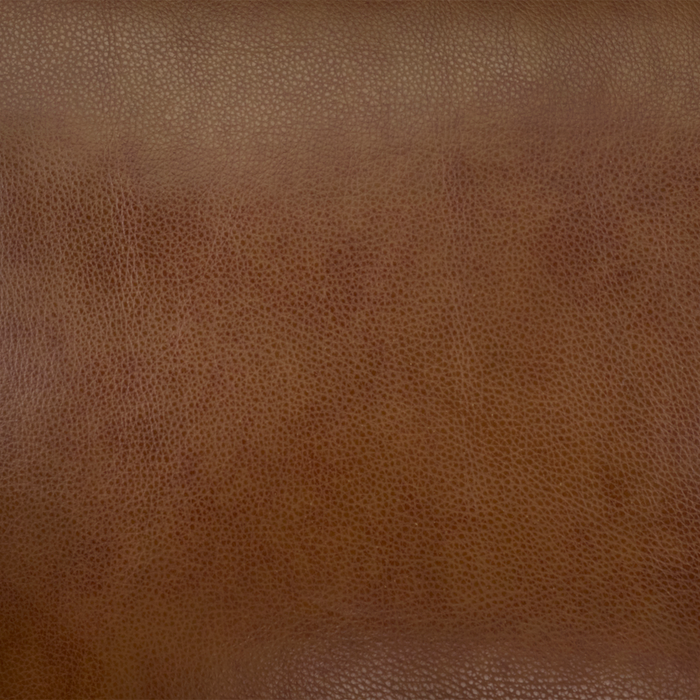 Rodeo 91” Top-Grain Genuine Leather Sofa with Removable Cushions – Chestnut