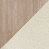 Austin 5pc Extension Dining Set with Table & 4 Chairs, 82-94"W - Taupe & Natural Oak Brown | Ensemble de salle à manger Austin 5 pièces avec table, rallonge de 82 po à 94 po (L) et 4 chaises - taupe et brun chêne naturel