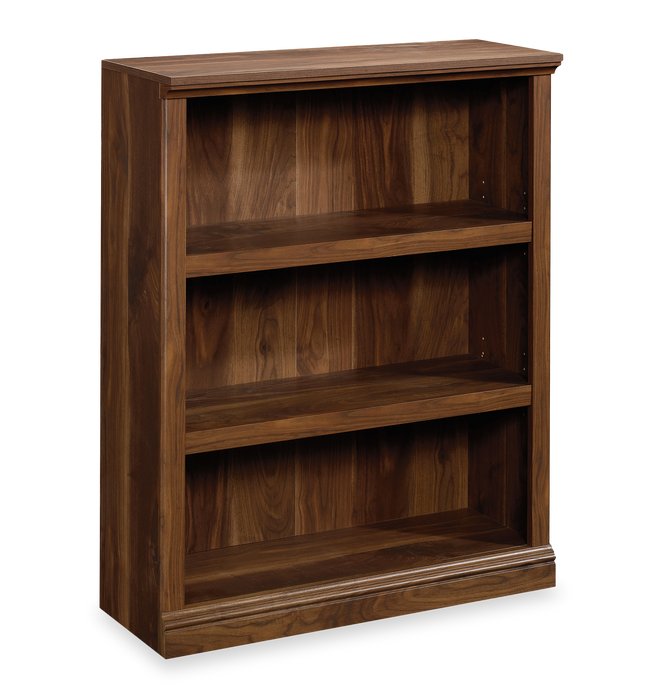 Smyth 35.28” 3-Shelf Bookcase – Grand Walnut